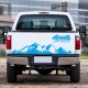 Car  Sticker 4x4 Off Road Graphic Vinyl Decal For Ford Ranger Raptor Pickup Isuzu Dma Nissan Navara Toyota Hilux Auto Accessories blue