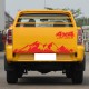 Car  Sticker 4x4 Off Road Graphic Vinyl Decal For Ford Ranger Raptor Pickup Isuzu Dma Nissan Navara Toyota Hilux Auto Accessories yellow