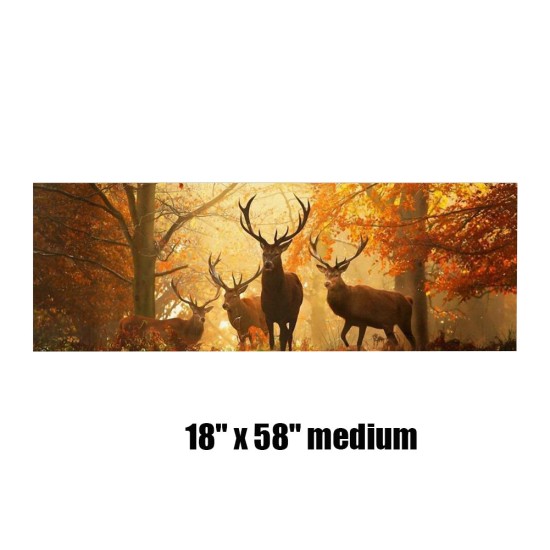 Car Deer Graphics Rear Windshield Car Sticker Truck SUV Model Car Decals 135*36cm