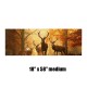 Car Deer Graphics Rear Windshield Car Sticker Truck SUV Model Car Decals 147*46cm