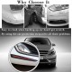 Carbon Fiber Car Bumper Scuff Protector Anti-Scratch Strips Sticker Auto Body Protector as shown