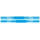 D-1044 2pcs Car Stickers Car Body Racing Side Door Long Striped Stickers Auto Vinyl Decal for All Cars SUV  blue