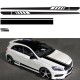 DIY Car Sticker Auto Body Decals Vinyl Side Long Stripe Waterproof Self Adhesive Stickers red