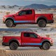 For Pickup Truck Vinyl Decal Sticker Graphics Sport Side Door Stripe Car Sticker  blue