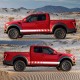 For Pickup Truck Vinyl Decal Sticker Graphics Sport Side Door Stripe Car Sticker  white