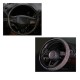 Full Crystal Steering Wheel Cover Rhinestone Diamond Car Steering Wheel Covers Car Styling Auto Accessories Set Silver Diamond