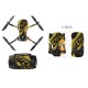 PVC Shell Decoration Sticker for DJI Mavic Mini Drone Body Arm and Controller Waterproof Anti-Scratch Full Protective Film rock music