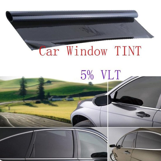 Uncut Window Tint Roll 5% VLT Home Commercial Office Auto Film