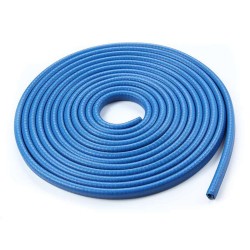 Universal Car Door Edge Scratch Protector 10M Strip Sealing Guard Trim Automobile Door Stickers Blue 10 meters