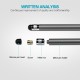 2 in 1 Stylus Pen Capacitive Screen Touch Pencil Drawing Pen for Tablet Android Smartphone black