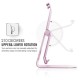 270° Rotatable Foldable Aluminum Alloy Desktop Holder Tablet Stand for Samsung Galaxy Tab Pro S iPad Pro10.5 9.7" 12.9'' iPad Air Surface Pro 4 Kiosk POS Stand Gold