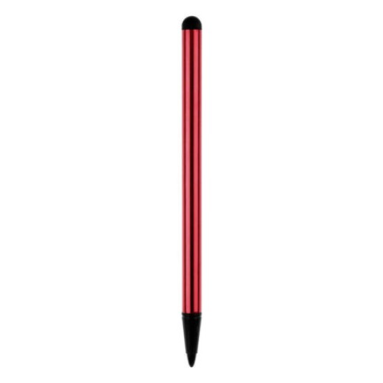 2Pcs Capacitive Pen Touch Screen Stylus Pencil for iPhone iPad Tablet Universal red