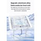 Foldable Tablet Cooling Stand Portable Height Adjustable Radiator Silver