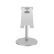 Simple Aluminum Alloy Lifting Adjustment Desktop Lazy Multi-function Mobile Phone Tablet Bracket Stand Silver