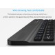 Slim Portable Mini Wireless Bluetooth Keyboard for Tablet Laptop Smartphone iPad  9 inch white