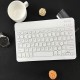 Slim Portable Mini Wireless Bluetooth Keyboard for Tablet Laptop Smartphone iPad  9.7/10.1 inch white