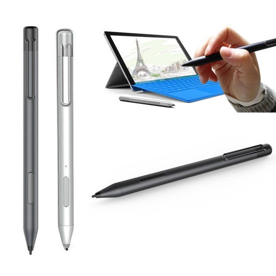 Surface Smart Stylus Pen for Microsoft Surface 3 Pro 5,4,3, Go, Book, Laptop Silver