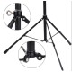 Universal Mobile Phone Tablet Stand Floor Triangle Tracket Lazy Retractable Folding Rotating Bracket Black