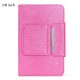 Wireless Bluetooth Keyboard For Tablet PU Leather Case Stand Cover +OTG+pen For Pad 7 8 Inch 9 10 Inch  Pink_7/8 inch