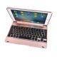 Wireless Bluetooth Keyboard for Apple iPad Air1 Air2 Pro 9.7 Inch 2017/2018 Rose gold