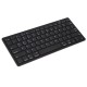 Wireless Gaming Keyboard Computer Game Universal Bluetooth Keyboard for Spanish German Russian French Korean Arabic English black