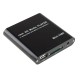 Mini Full HD 1080P Digital Streaming Media Player-MKV/RM-SD/USB HDD-HDMI CVBS  Black US plug