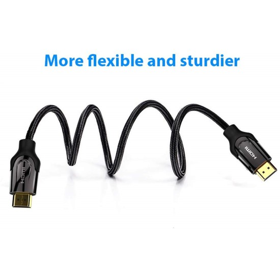 Vention HDMI Cable 2.0 4K Cable HD TV LCD Laptop PS3 Projector Computer Cable 0.75 m