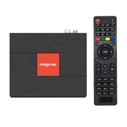 C400 Plus Amlogic S912 Octa Core TV Box 3+32GB Android 4K Smart TV Box DVB-S2 DVB-T2 Cable Dual WiFi Smart Media Player black_3 + 32GB British regulations