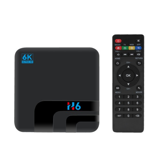 H6 TV BOX Black EU Plug