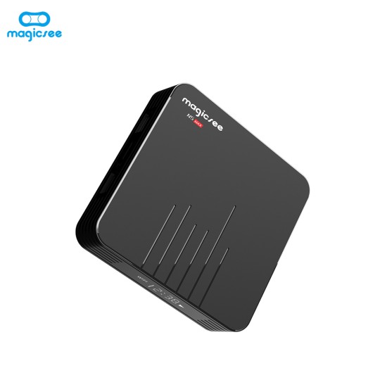 N5 Max Amlogic TV BOX S905X3 Android 9.0 4G 32G/64G Rom 2.4+5G Dual Wifi Bluetooth4.1 Smart Box 8K Set Top Box black_4 + 64GB U.S. regulations