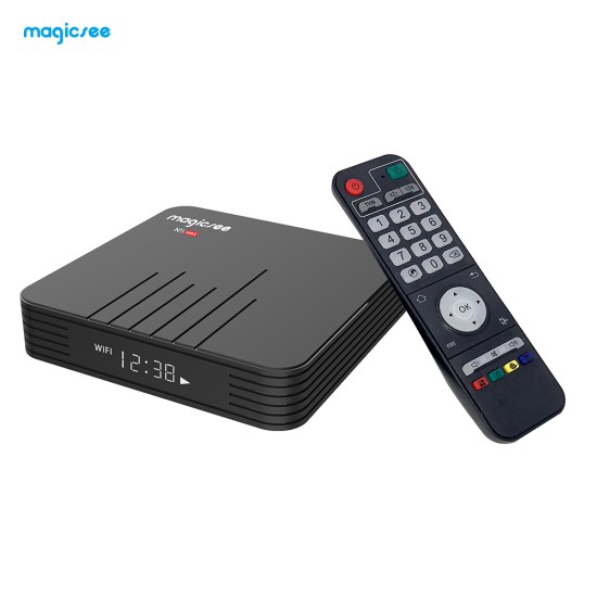 N5 Max Amlogic TV BOX S905X3 Android 9.0 4G 32G/64G Rom 2.4+5G Dual Wifi Bluetooth4.1 Smart Box 8K Set Top Box black_4 + 64GB U.S. regulations