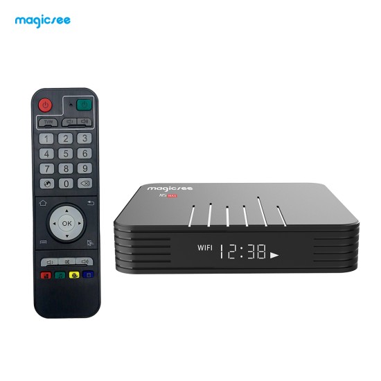 N5 Max Amlogic TV BOX S905X3 Android 9.0 4G 32G/64G Rom 2.4+5G Dual Wifi Bluetooth4.1 Smart Box 8K Set Top Box black_4 + 32GB U.S. regulations