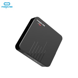 N5 Max Amlogic TV BOX S905X3 Android 9.0 4G 32G/64G Rom 2.4+5G Dual Wifi Bluetooth4.1 Smart Box 8K Set Top Box black_4 + 64GB British regulations