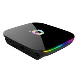 Q Plus TV BOX - Black  Australian Standard 4G+64GB