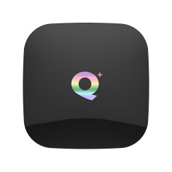 Q Plus TV BOX - Black  European regulations 4G+32GB