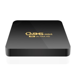 Q96 Mini Smart TV Box S905 Quad-core Android Set Top Box 4k HD Rj45 10/100m Network Media Player Home Theater UK Plug