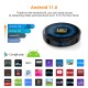 Smart TV Box Hk1rbox W2 Android 11 Media Player Dual-band Wifi Bluetooth Smart Set Top Box EU Plug