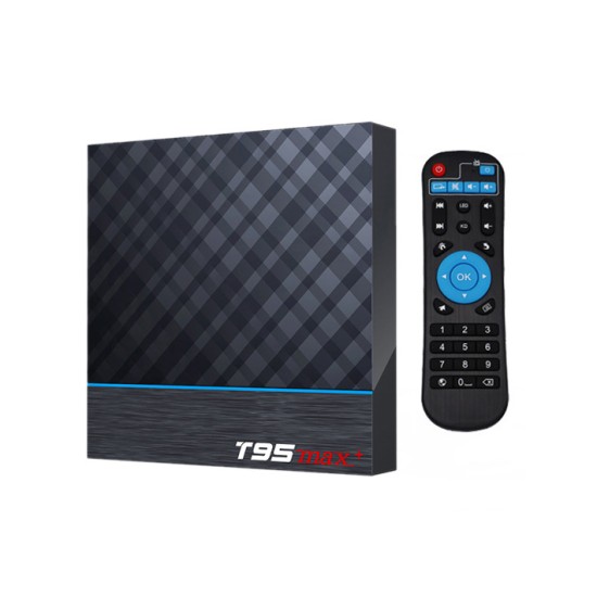 T95MAX+4GB/64GB Network High Definition Player T95MAX+Android 9.0 TV Box 4GB / 64GB AU Plug