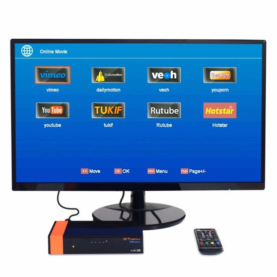 TV STB Set Top Box Digital Converter Box with Recording Media Player TV Tuner Function European regulations