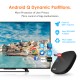 Tanix A3 Android 10.0 Hd Video Media Player 2.4g Wifi Set-top Box Smart Tv Box 1+8GB Set-top Box UK Plug