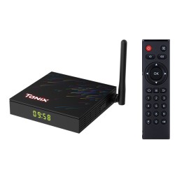 Tx68 Allwinner H618 android 12.0 Smart Tv Box Dual Band Wifi6 4k Media Player Set Top Box Pk T95z Plus EU Plug 2+16GB