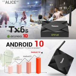 Tx6s Tv  Box H616 Quad-core Android 10.0 WiFi Allwinner Smart Tv  Box 2+8G_Au plug