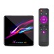 X88 PRO X3 Android 9.0 TV Box  S905X3 Quad Core 1080p 4K Google Voice Assistant 2G 16G Set Top Box black_4GB + 32GB with i8 Keyboard