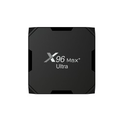 X96 Max+ Ultra Set Top Box S905x4 Compatible For Android 11 4g/64g 8k Dual Band Hd Media Player 4GB+32GB(UK Plug)