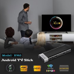 X96S Amlogic S905Y2 Quad Core Android 8.1 TV box 2.4G/5.8G Wifi 4K HD TV Media Player  2G+16G US plug