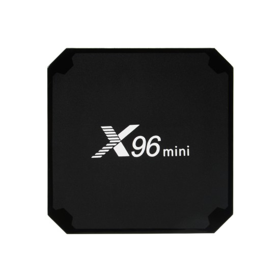 X96mini TV Box Network Stb S905w 4k HD Wifi Remote Control Intelligent Android IOS EU Plug 1+8GB