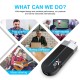 X98 S500 Smart TV Box Android 11 Amlogic S905y4 2.4g 5G Wifi 4k H.265 Hevc Bluetooth EU Plug 4+32GB