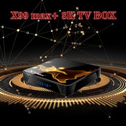 X99 Max+ Tv  Box S905x3 Chip Dual Frequency Wifi Uad Core 4gb Ram 32gb 64gb Wifismart Tv Box 4+64G_Au plug