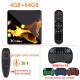 X99 Max+ Tv  Box S905x3 Chip Dual Frequency Wifi Uad Core 4gb Ram 32gb 64gb Wifismart Tv Box 4+64G_Au plug+G10S+I8 Keyboard