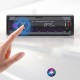 12v Multimedia Car  Mp3 Playe Bluetooth-compatible Hands-free Fm Car Radio Colorful Light Sound Central Control Modification black